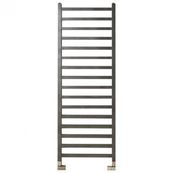 Redroom Baxx Designer Heated Towel Rail 1400mm H x 500mm W - Anthracite | Product Image