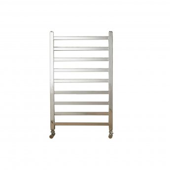 Redroom Baxx Designer Heated Towel Rail 800mm H x 500mm W - Chrome | Product Image