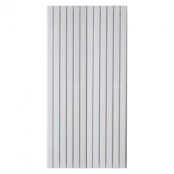 Redroom SuperNovar Double Panel Designer Vertical Radiator 1800mm H x 444mm W - White