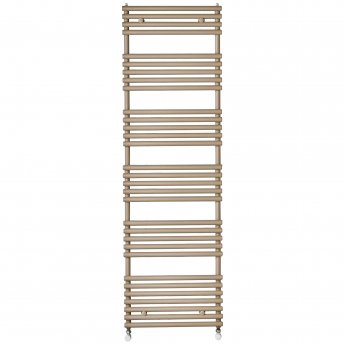 Redroom TT Designer Heated Towel Rail 1635mm H x 596mm W - Quartz Beige | Product Image