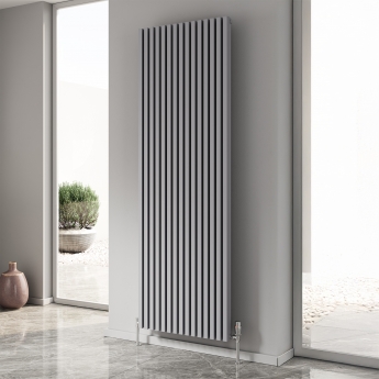 Reina Albano Vertical Aluminium Designer Radiator