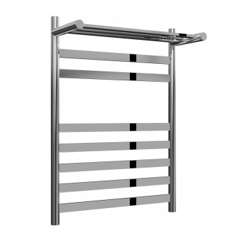 Reina Alento Polished Stainless Steel Designer Heated Towel Rail