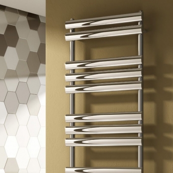 Reina Arbori Designer Heated Towel Rail 1510mm H x 500mm W Chrome