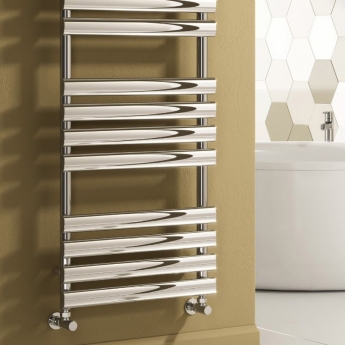 Reina Arbori Designer Heated Towel Rail 1510mm H x 500mm W Chrome