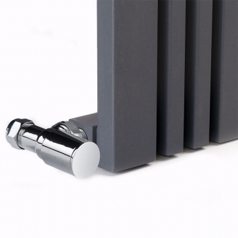 Reina Bonera Designer Vertical Radiator 1800mm H x 456mm W Anthracite