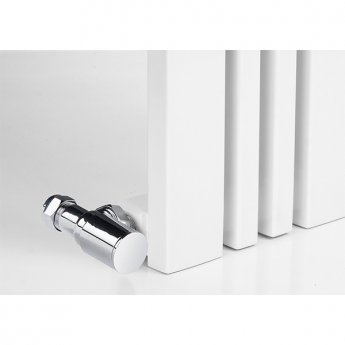 Reina Bonera Designer Horizontal Radiator 550mm H x 456mm W White