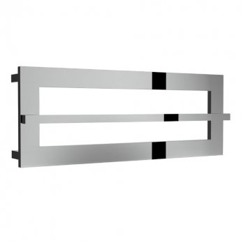 Reina Breno Designer Heated Towel Rail 350mm H x 720mm W Chrome