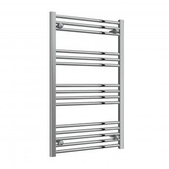 Reina Capo Straight Heated Towel Rail 1000mm H x 600mm W Chrome