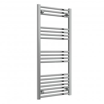 Reina Capo Straight Heated Towel Rail 1200mm H x 500mm W Chrome