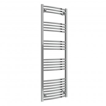 Reina Capo Curved Heated Towel Rail 1600mm H x 500mm W Chrome