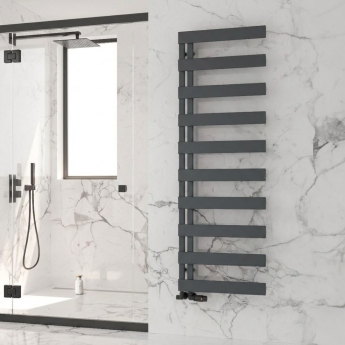 Reina Carpena Designer Aluminium Heated Towel Rail | Product Image