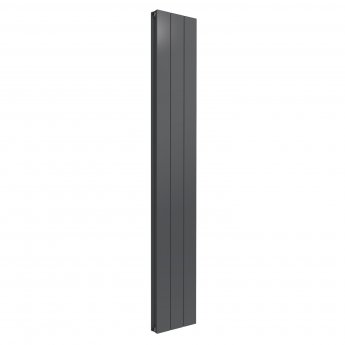 Reina Casina Double Vertical Aluminium Radiator 1800mm H x 280mm W Anthracite