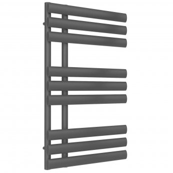 Reina Chisa Designer Heated Towel Rail 820mm H x 500mm W Anthracite