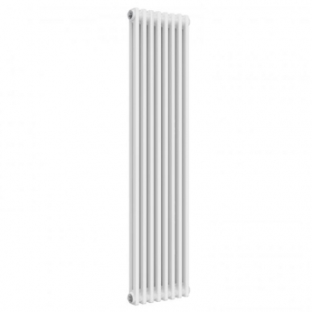 Reina Colona 2 Column Vertical Radiator 1800mm H x 380mm W - White