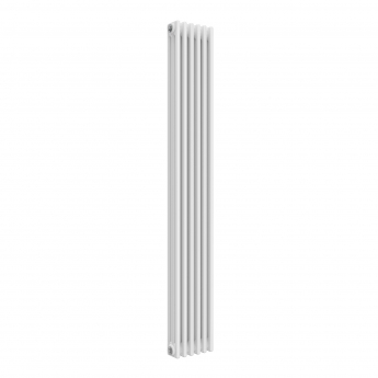 Reina Colona 3 Column Vertical Radiator 1800mm H x 290mm W - White