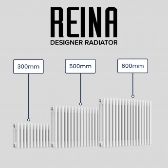 Reina Colona RAL Colour Horizontal Traditional Column Radiator