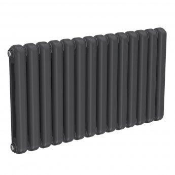 Reina Coneva Horizontal Designer Radiator 550mm H x 1000mm W Anthracite