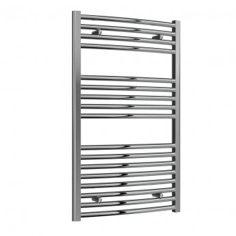 Reina Diva Curved Chrome Electric Heated Towel Rail