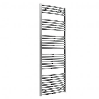 Reina Diva Curved Heated Towel Rail 1800mm H x 600mm W Chrome