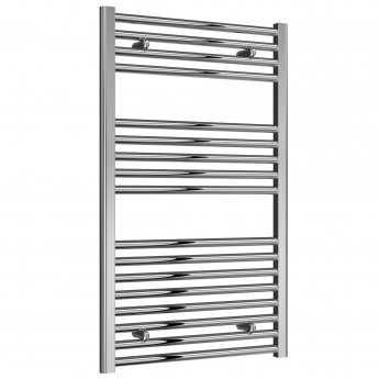 Reina Diva Straight Heated Towel Rail 1000mm H x 600mm W Chrome