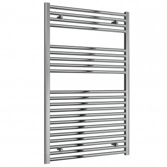 Reina Diva Straight Heated Towel Rail 1200mm H x 750mm W Chrome