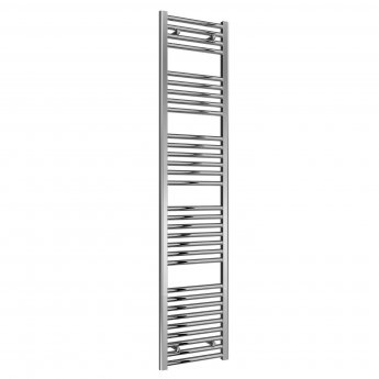 Reina Diva Straight Heated Towel Rail 1800mm H x 450mm W Chrome