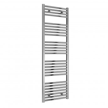 Reina Diva Straight Heated Towel Rail 1600mm H x 600mm W Chrome