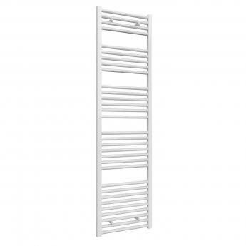 Reina Diva Straight Heated Towel Rail 1800mm H x 500mm W White