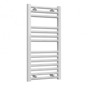 Reina Diva Straight Heated Towel Rail 800mm H x 400mm W White
