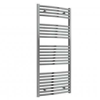 Reina Diva Curved Heated Towel Rail 1400mm H x 600mm W Chrome