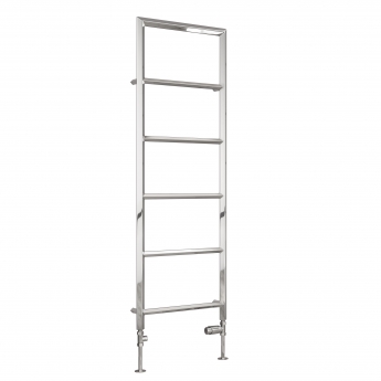 Reina Dora Designer Heated Towel Rail 1470mm H x 500mm W - Chrome