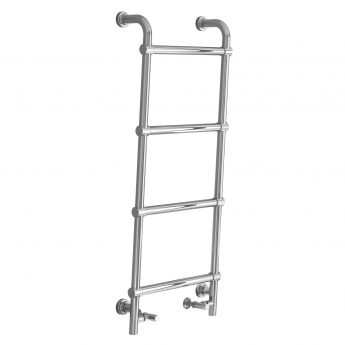 Reina Eltham Designer Heated Towel Rail 1200mm H x 500mm W - Chrome