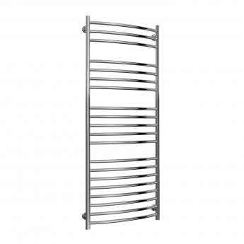 Reina Eos Curved Stainless Steel Heated Ladder Towel Rail