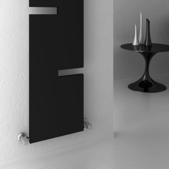 Reina Fiore Designer Vertical Radiator 1790mm H x 400mm W Anthracite | Product Image