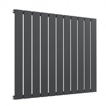 Reina Flat Anthracite Horizontal Designer Radiator