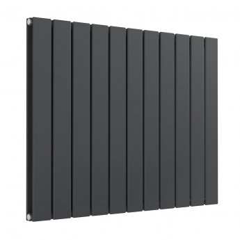 Reina Flat Anthracite Horizontal Designer Radiator