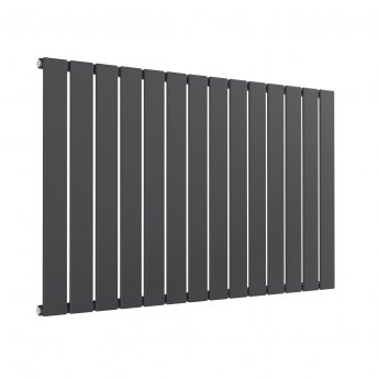 Reina Flat Single Designer Horizontal Radiator 600mm H x 1032mm W Anthracite