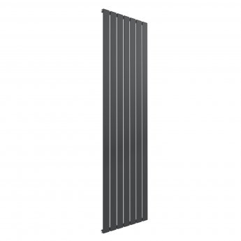 Reina Flat Single Designer Radiator 1800mm H x 514mm W - Anthracite