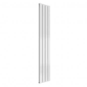 Reina Flat Double Designer Vertical Radiator 1600mm H x 292mm W - White