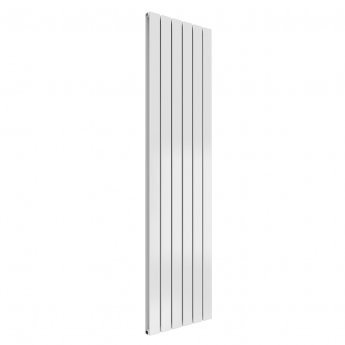 Reina Flat Double Designer Vertical Radiator 1600mm H x 440mm W - White