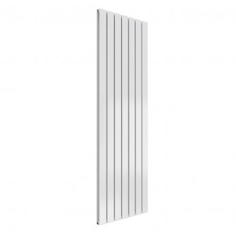 Reina Flat Double Designer Vertical Radiator 1600mm H x 514mm W - White