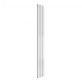 Reina Flat Double Designer Vertical Radiator 1800mm H x 218mm W - White