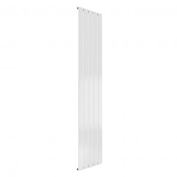 Reina Flat Single Designer Vertical Radiator 1800mm H x 366mm W - White