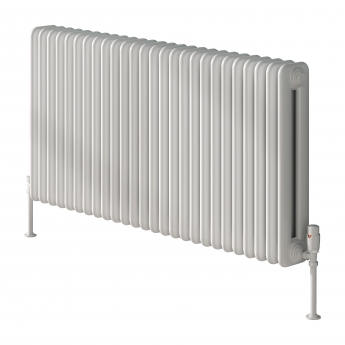 Reina Hedingham White Horizontal Traditional 2-Column Radiator
