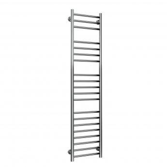 Reina Luna Flat Stainless Steel Heated Ladder Towel Rail