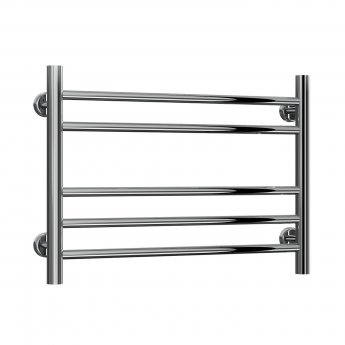 Reina Luna Straight Heated Towel Rail 430mm H x 600mm W Stainless Steel