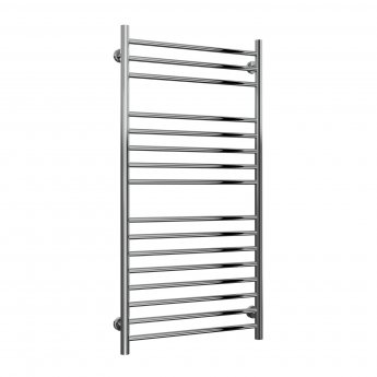 Reina Luna Straight Heated Towel Rail 1200mm H x 600mm W Stainless Steel