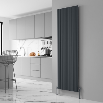 Reina Melvin Vertical Aluminium Designer Radiator