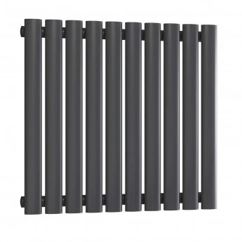 Reina Neva Designer Radiator 550mm H x 590mm W Single Anthracite