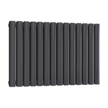 Reina Neva Designer Radiator 550mm H x 826mm W Double Anthracite